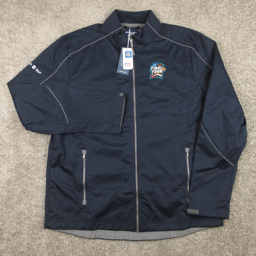 NCAA March Madness Jacket Men 2XL Navy 2018 Final Four San Antonio Cutter & Buck